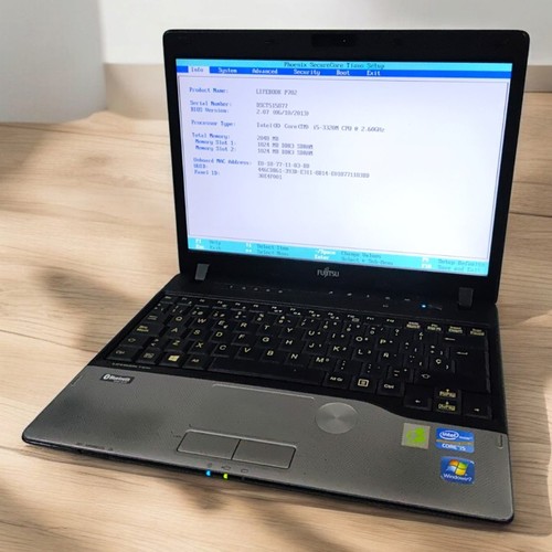 Notebook fujitsu lifebook p702 - lifebook,