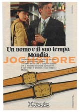 Pubblicità Orologio Mondia