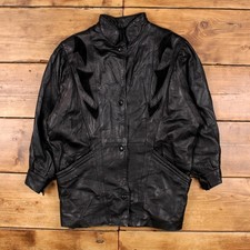 Giacca pelle Zenith vintage L