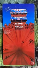 HE MAN MUSCLOR Custom 6 back France Bi Logo Custom Card MASTERS  UNIVERSE MOTU