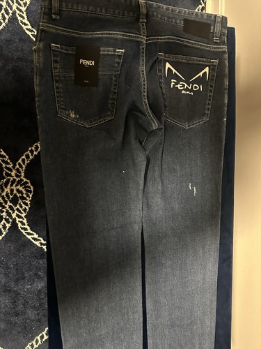 Pantalone denim uomo fendi - denim,