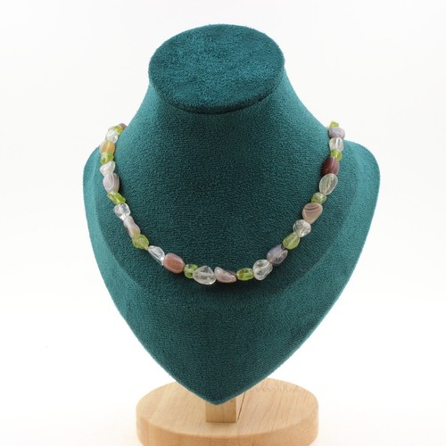Collana perle peridoto - collana, di
