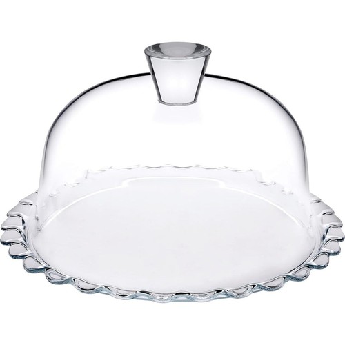 Piatto torta vetro con - piatto,