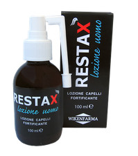 1 conf Restax Lozione Uomo Lozione Anticaduta naturale 100ml anticaduta alopecia