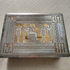 Scatola Egiziana Legno E