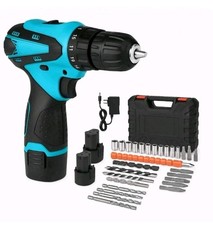 TRAPANO AVVITATORE PROFESSIONALE DOPPIA BATTERIA 48V A LITIO CON VALIGETTA