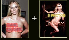 2 PHOTOS -  Diane KRUGGER  - 