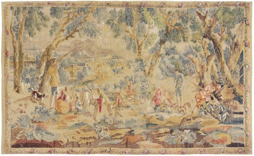 Arazzo vintage foresta - vintage,