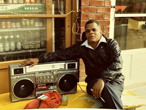 Photo man boom box 1981 - boom,