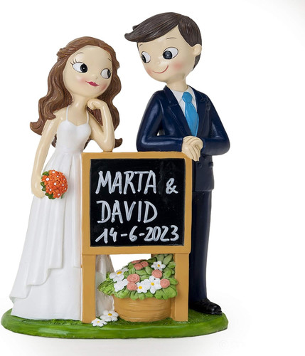 Figura torta sposi - sposi, per