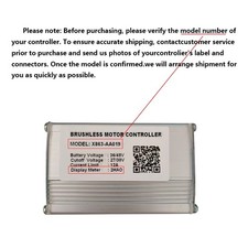 Kit conversione bici elettrica regolatore motore brushless EBIKE 36/48V X863-AA019