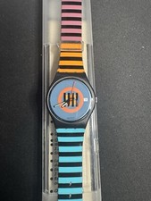 SWATCH STANDARD GENT 1988 CORAL GABLES GB407 NUOVO FUNZIONANTE CON DATARIO