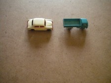 ingap camion aperto in plastica colore verde e auto tipo ingap scala 1:77