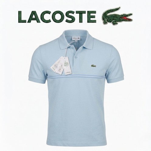 Lacoste polo uomo azzurro - polo,