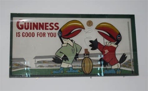 Insegna pubblicitaria guinness - insegna,