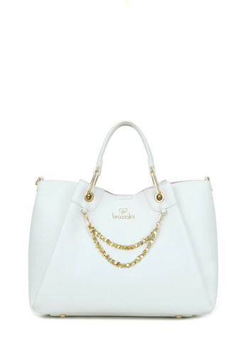 Braccialini borsa amy bianco - braccialini,