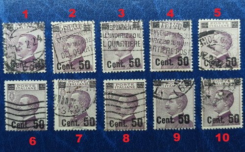 50c 55c regno 1923 - 55c.,