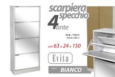 SCARPIERA SPECCHIO SLIM 4 ANTE
