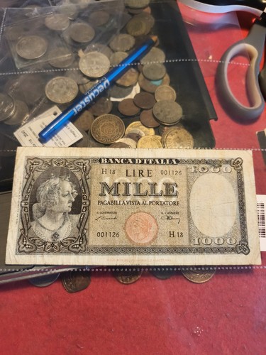Rara 1000 lire italia - 1000,