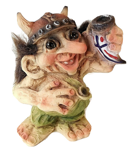Troll form con corno - form, "con