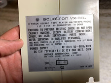 RICAMBI Vintage Aquatron VX-33