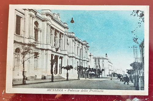 Cartolina messina palazzo - cartolina,