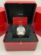 Cartier Santos White Dial