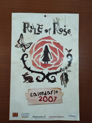 Rule rose ps2 calendario - of,