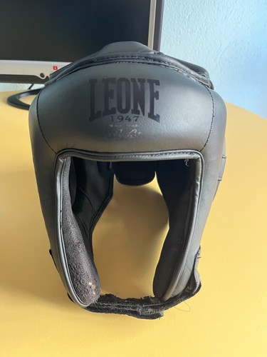 Casco leono total black - casco, kick