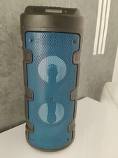 Cassa Altoparlanti Bluetooth con Luci a Led USB uscita Microfono