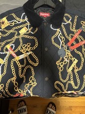 Giacca SUPREME grande nera oro