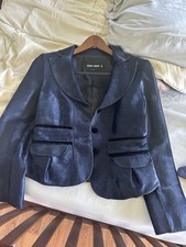 Giorgio armani navy blue calf - armani,
