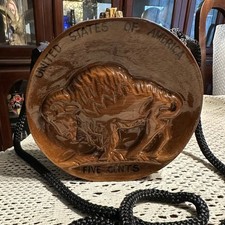 Borsa borsa nichelata moneta