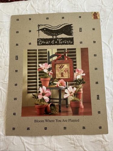 Volantino punto croce - , birds