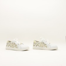Scarpe Michael Kors Sneakers Usate EUR 34 (Cod.SS3477) Bambino Bianco Oro Basso