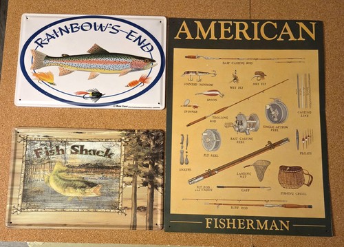 Insegna pesca mosca - pesca,