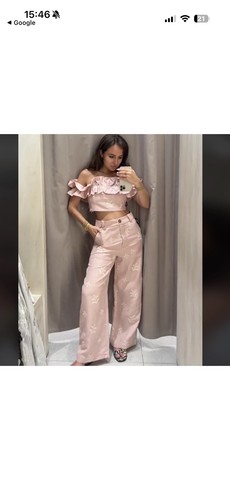 Zara pantalone donna nuovo - zara,