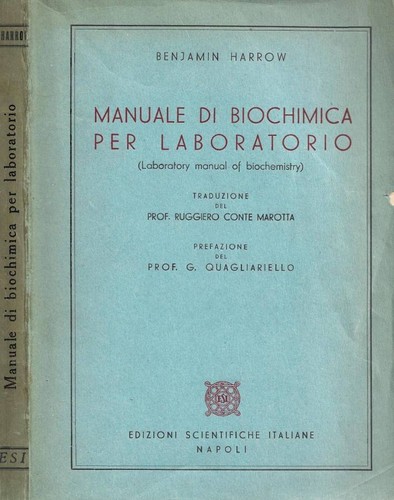 Manuale biochimica per - di,