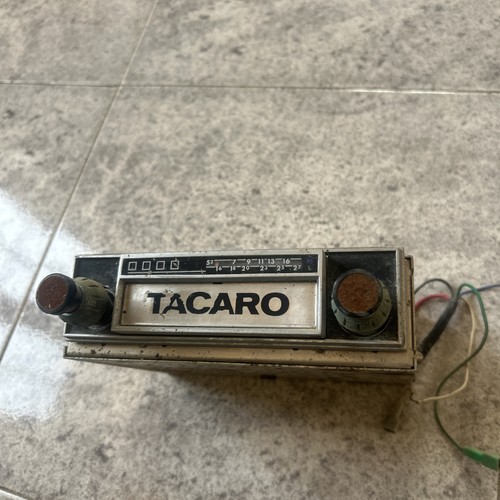 Autoradio epoca tacaro - d'epoca,