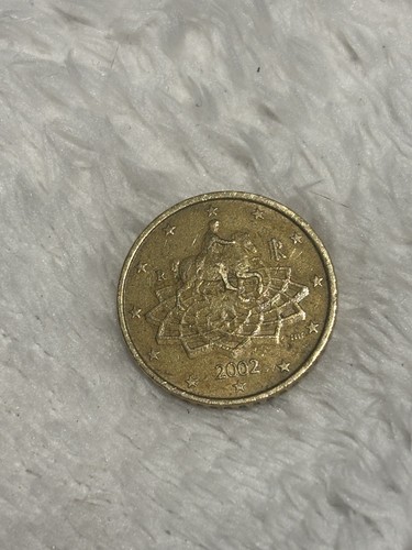 Moneta rara 50 centesimi - 0,50,