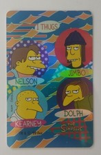 Simpson Card Kinder Ferrero 1999 I Thugs 