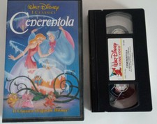 Cenerentola vhs originale - cenerentola,