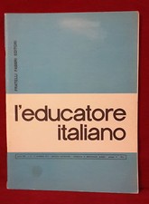 L' EDUCATORE ITALIANO FRATELLI FABBRI EDITORI N.3 ANNO 1971