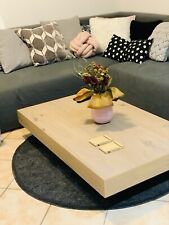 TAVOLINO DA SALOTTO TRASFORMABILE TAVOLO APRIBILE - OZZIO