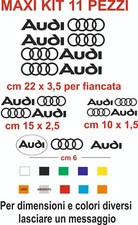 adesivi Audi vinile