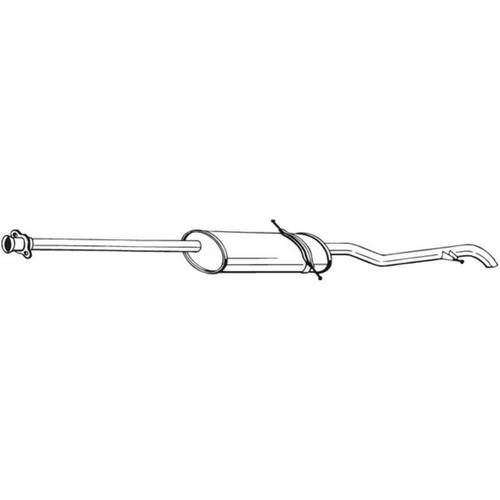 Bosal silenziatore finale per - bosal,