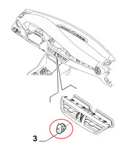 Tasto Quattro Frecce ORIGINALE