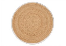 Tappeto rotondo iuta naturale