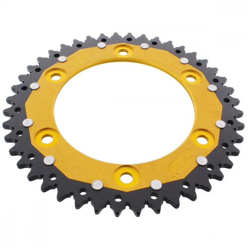 Pignone alluminio oro - , denti