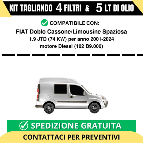 Tagliando per fiat doblo - tagliando,